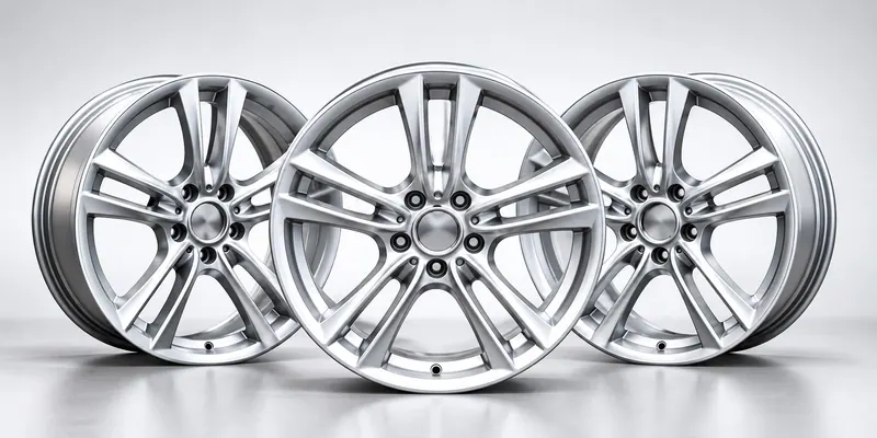 Lackierte Alufelgen in Silber (RAL 9006)